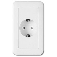 Imex Розетка с заземлением Imex 1121 WSN 1121 WH ID - 442358