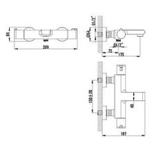 Термостат Lemark Yeti LM7832C для ванны с душем