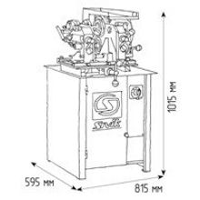 Стенд для правки штампованных дисков Sivik TITAN ST-17
