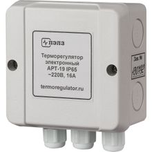 Терморегулятор АРТ-19 IP65 с датчиком KTY-81-110 2 кВт