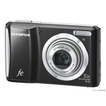 Фотоаппарат Olympus FE47 Black &lt;14Mp, 2,7 LCD, 5x zoom, xD, USB&gt;