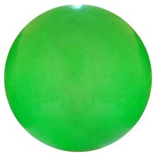 Мяч для художественной гимнастики d-20см Зеленый с блестками