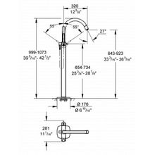 Смеситель Grohe Grandera 23318000 напольный