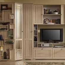 ПМ: Глазов Sherlock 9 (гостиная) Шкаф для белья   Sherlock 91 (гостиная) Шкаф для белья Правый