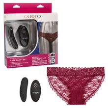 Кружевные трусики с клиторальным вибратором Remote Control Panty Set S M (242750)