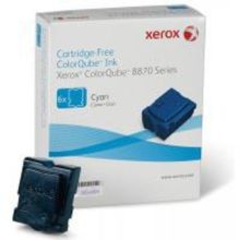 XEROX 108R00958 твердые чернила для  ColorQube 8870 (голубые 6 шт, 17 300 стр)