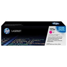 Картридж лазерный HP (CB543A) ColorLaserJet CP1215 CP1515N CM1312, пурпурный, оригинальный, 1400 страниц