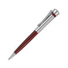 Ручка шариковая Nina Ricci модель Legende Burgundy, красный серебристый