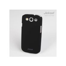 Накладка на заднюю крышку JEKOD для Samsung i9300 пластик, черная
