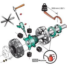 Vetus Эластичная муфта Vetus Combiflex COMFL1230 126 x 137 мм вал 30 мм
