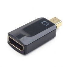 Адаптер mini DisplayPort M - HDMI F, черный, Cablexpert (A-mDPM-HDMIF-01)