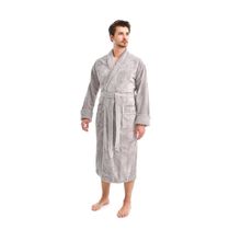 для джентльменов: Халат "KARNA" трига TIFANY (Серый)