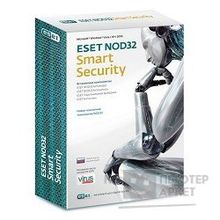 Eset NOD32-ESS-NS-BOX-2-1  NOD32 Smart Security Platinum Edition лицензия на 2 года на 3ПК