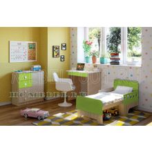 Детская мебель ЖИЛИ-БЫЛИ, комплект-2 зеленый