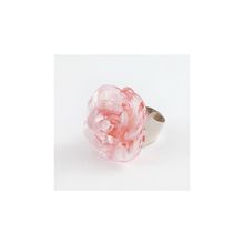 Кольцо "Роза" муранское стекло, арт. RS22_pink
