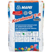 МАПЕЙ Керабонд Т-Р клей для плитки и керамогранита (25кг) серый   MAPEI Kerabond T-R клей для плитки и керамогранита (25кг) серый