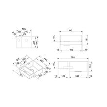 BLANCO CLARON 340 180-U