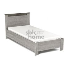 SbkHome Денвер Кровать 200*90, Риббек серый