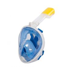 Маска для плавания с трубкой (Маска для снорклинга, черная L XL)