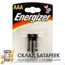 Батарейка Energizer MAX+Power Seal LR03 BL2