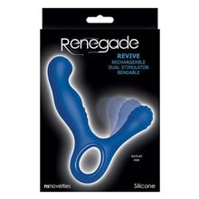  Синий стимулятор простаты с вибрацией Revive Prostate Massager