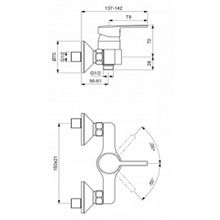 Смеситель Vidima Logik BA278AA для душа