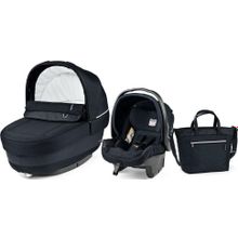 Комплект Peg-Perego Set ELITE (Luxe Bluenight)+автокресло+сумка