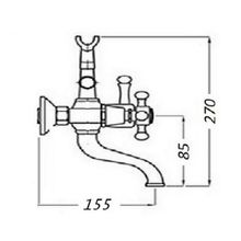 Magliezza Classico 50106-2-br в комплекте с лейкой TL-2-br (бронза)