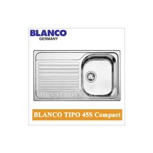 Blanco Tipo 45S сталь матовая