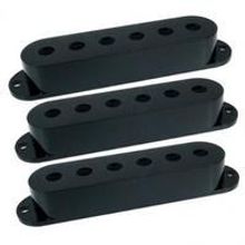 STRAT PICKUP COVER SET DM2001BK