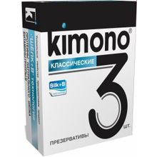 Kimono Классические презервативы KIMONO - 3 шт.