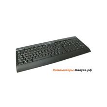 Клавиатура Genius SlimStar 220 Pro, 12 горячих клавиш, 2 USB порта, colour box, black
