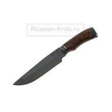 Нож Медведь (сталь S290), карельская береза, А. Жбанов
