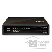 Upvel UP-208SE 8-портовый PoE+ коммутатор с четырьмя PoE+ портами до 30Вт на порт внешний блок питания,Maximum PoE Output Power: 70W