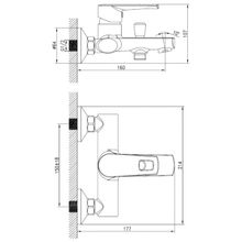 Смеситель Iddis Runo RUNSB00i02