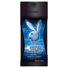 Гель для душа Playboy Super Male, 250 мл, парфюмированный