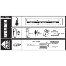 Спальный мешок Trek Planet Redmoon (70332) (Правый)