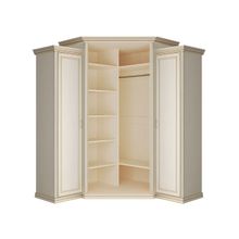 ПМ: КУРАЖ Шкаф угловой с зеркалами Венето