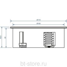 Розетка Bachmann Twist 931.000