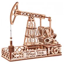 Сборная деревянная модель WOOD TRICK 1234-13 Нефтяная вышка
