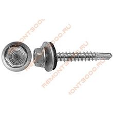 Саморез кровельный 6,3х127 оцинкованный (100шт)   Саморез DIN 7504 кровельный 6,3х127мм оцинкованный ZP (упак. 100шт)