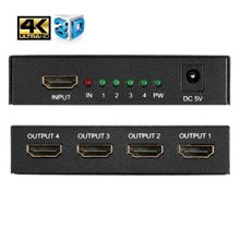 Разветвитель  Orient   HSP0104HN   HDMI Splitter (1in - 4out, 1.4) + б.п.