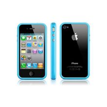 Бампер для IPhone 4 blue