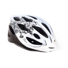 VINCA Вело Шлем подростковый, размеры М(56-59) VSH 13 Бело-черный 00025856