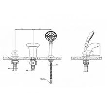 Смеситель для ванны Bravat Cobra F5140197CP-1-RUS встраиваемый