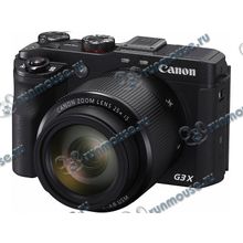 Фотоаппарат Canon "PowerShot G3 X" (20.2Мп, 25x, ЖК 3.2", SDXC), черный [134796]
