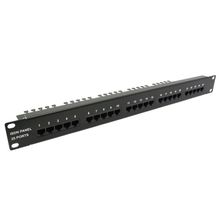 Коммутационная панель  Patch Panel 19" 1U, телефонная, 25 port  RJ-45 8P4C  ISDN-25