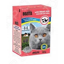 Bozita Chunks in Sauce with Meat Mix Mini