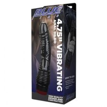 Черный анальный вибратор 4.75  Vibrating Anal Dildo (246340)