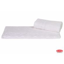 Махровое полотенце 50x90 "ALMEDA", белое, 60% Бамбук, 40% Хлопок